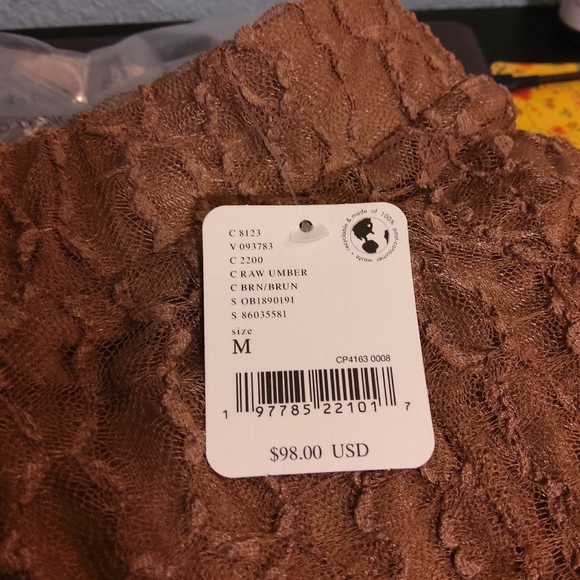 FREE PEOPLE Georgina Mesh Flare Pants NWT - Picture 11 of 13